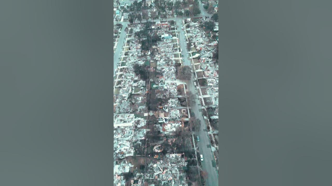 Epic Drone Footage: The Devastation of Altadena's Eaton Fire Unveiled ...