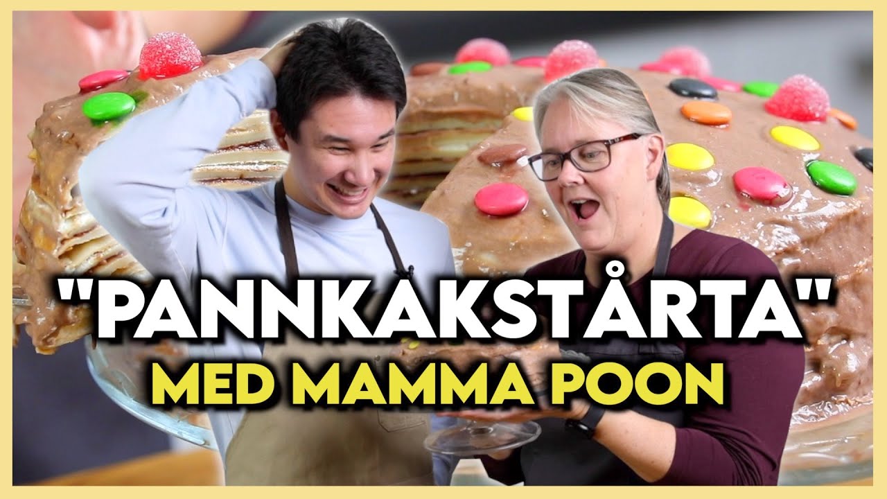 Pannkakstårta med Mamma Poon! | Familjens Specialtårta!