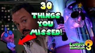 30 Cool Things You MISSED in Luigi's Mansion 3!