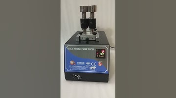 Veslic Rub Fastness Tester