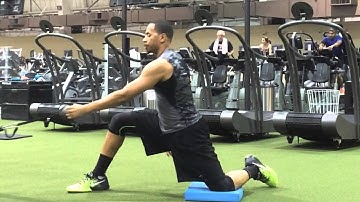 Cable one arm rotational row