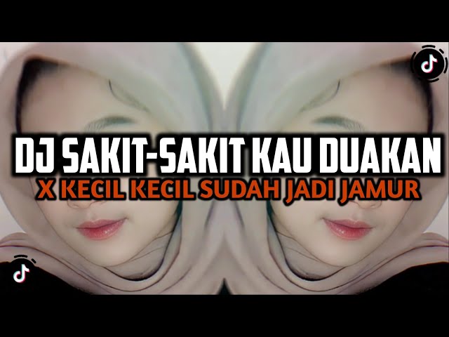 DJ SAKIT SAKIT KAU DUAKAN X KECIL KECIL SUDAH JADI JAMUR SPEED UP+REVERB FULL BASS VIRAL FYP TIKTOK class=