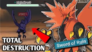 SWORD OF RUIN + CHOICE BAND ZAPDOS IS BUSTED IN ALMOST ANY ABILITY | POKEMON SCARLET AND VIOLET