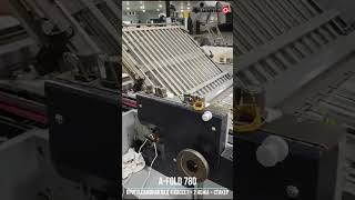 Фальцовка A-FOLD 780R: Круглый самонаклад, 4 кассеты + 2 ножа + Верт.стакер