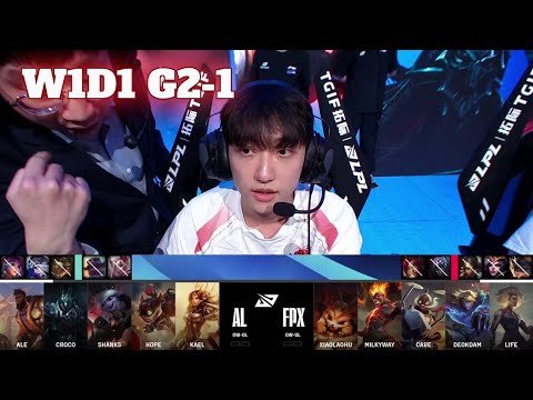 AL vs FPX - Game 1 | Week 1 Day 1 LPL Summer 2024 | Anyone's Legend vs FunPlus Phoenix G1
