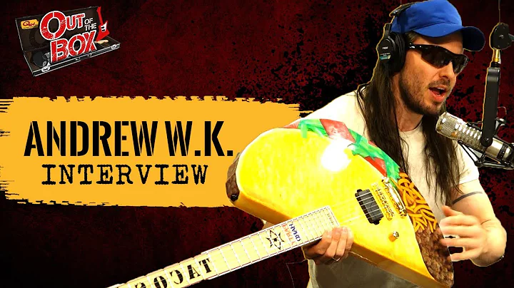 Interview: Andrew W.K. Shows Us His Taco Guitar, Eats Our Donuts, Parties