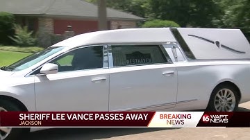Sheriff Lee Vance Passes Away