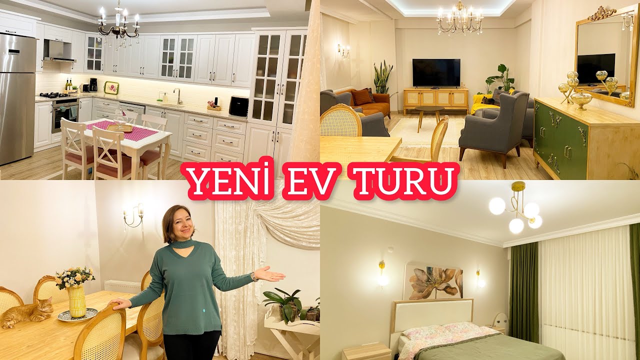 EV TURU😍3+1 EVİMİZ❤️YENİ ALDIĞIMIZ EŞYALARIMIZ👌🏼HER DETAYIYLA EV TURUMUZ🤩BAŞKA KİMSEDE YOK⁉️