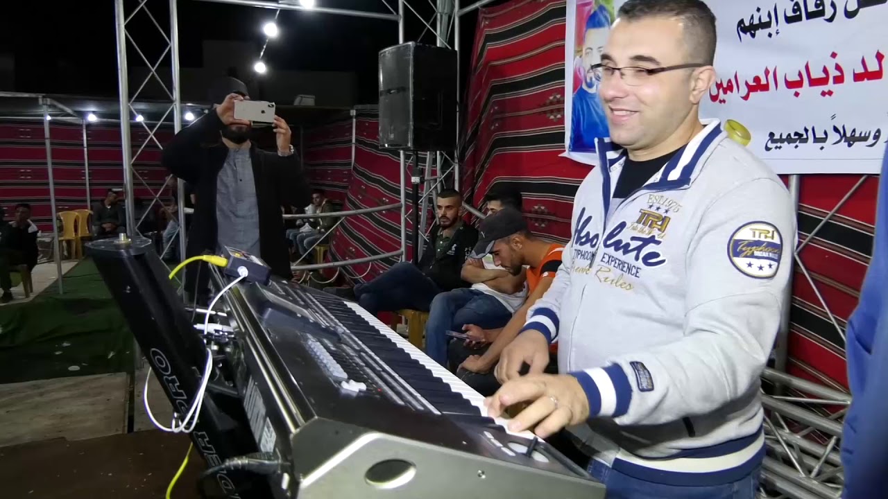 شوف اقوى دحيه  الفنان امير الهريني مع شباب رابطه عشيرة العرامين