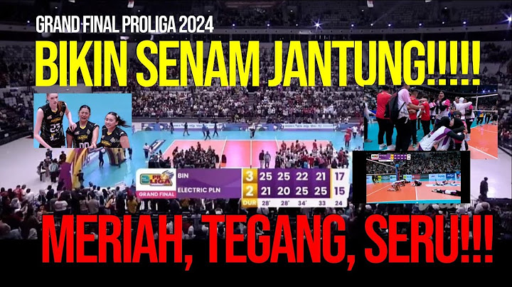 GRAND FINAL PROLIGA 2024: JAKARTA BIN VS JAKARTA ELECTRIC PLN