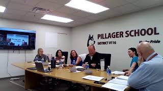 Pillager School Board Meeting - April 13th, 2026
