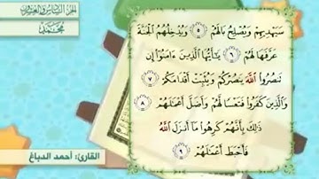 آية٩سورة محمد مكرر القارئ أحمد الدباغ