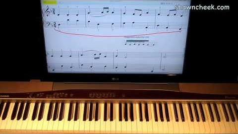 Bach Aria In D Minor Piano Sight Reading Lesson Tutorial For shawncheek.com