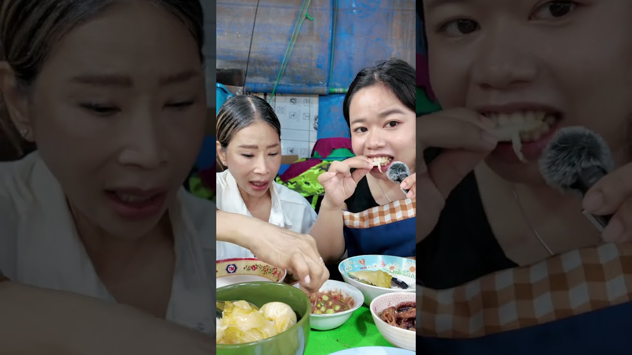 กินผักกาดดองกับพี่อิมนะค่ะ