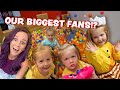 FNAF With NOOB Family&#39;s Biggest Fans (Vlog)