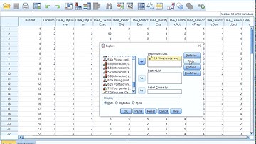 SPSS Diagrams - Stem-and-leaf plot