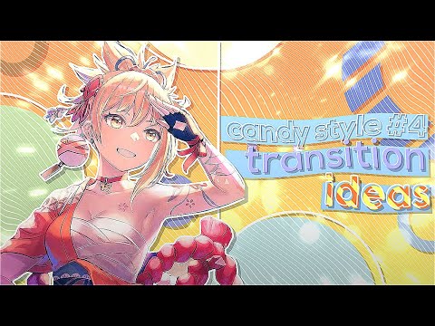CREATIVE CANDY STYLE IDEAS TRANSITION | AFTER EFFECT