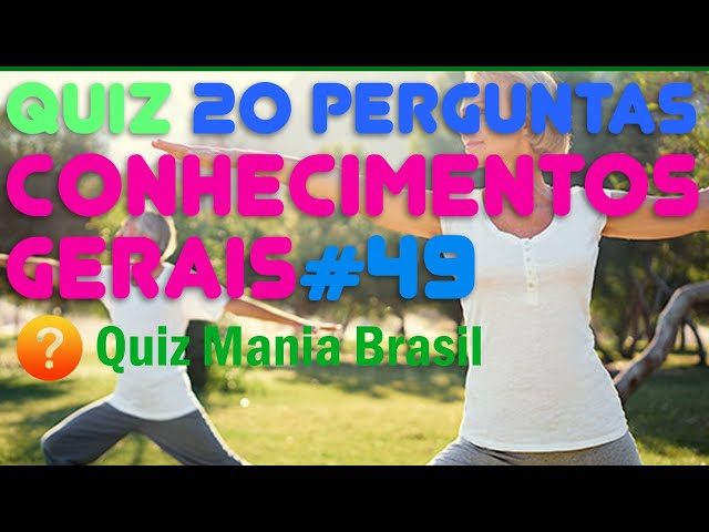 🟢 Quiz Perguntas e Respostas #79 de Conhecimentos Gerais e