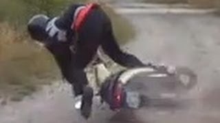 Scooter braking fail