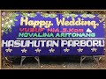 HAPPY WEDDING (Yusuf Hia dan Novalina Aritonang)