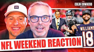 NFL Draft Reaction: Caleb Williams-Bears, Penix \& Cousins-Falcons, winners \& losers | Colin Cowherd