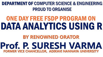 DATA ANALYTICS USING R