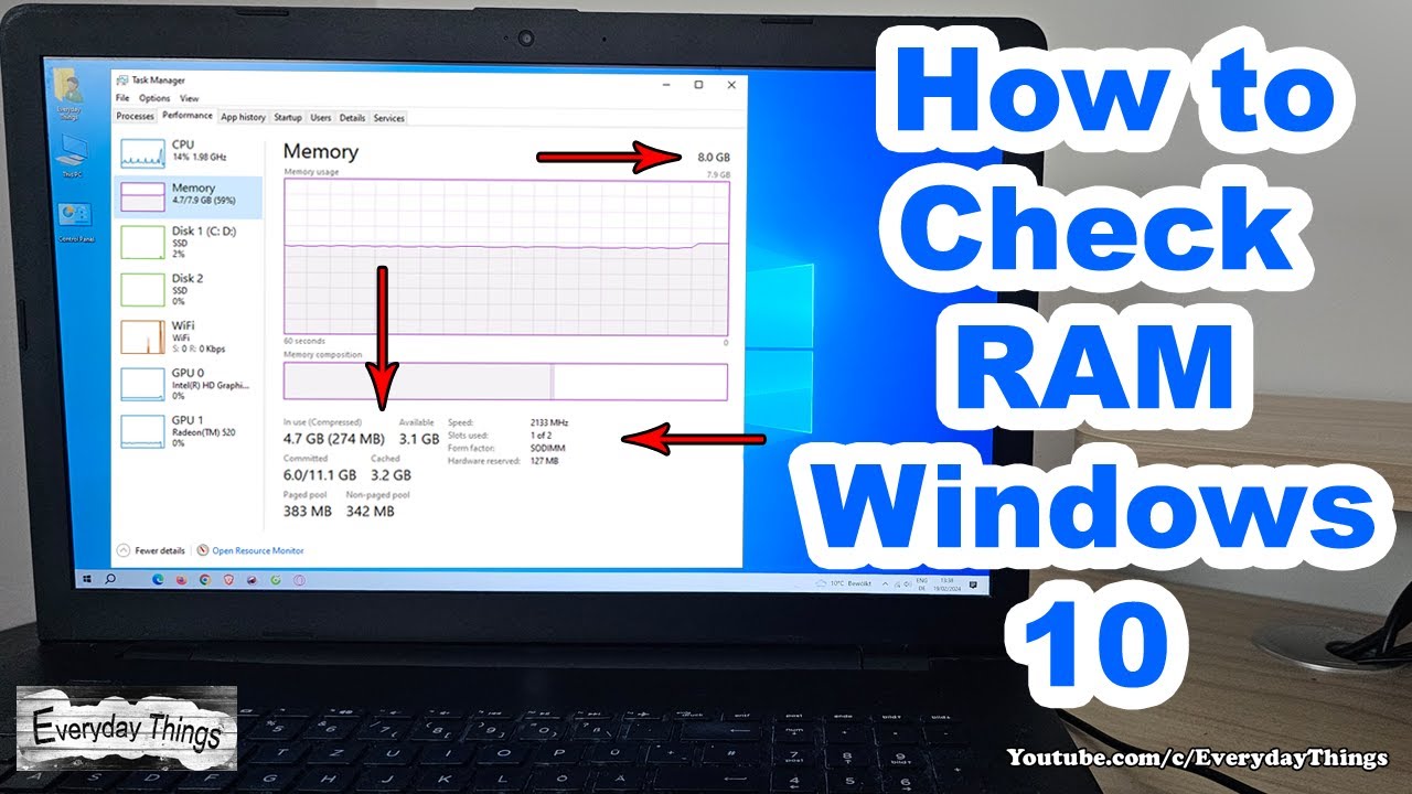 Exploring System Memory: How to Check RAM on Windows 10 - YouTube