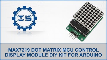 MAX7219 Dot Matrix MCU Control Display Module DIY Kit for Arduino