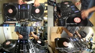 Multi Camera Sync Test - DJ beat juggling Practice