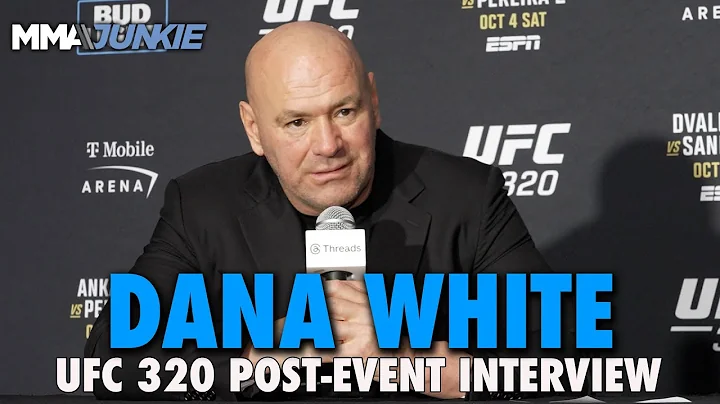 Dana White reacts to Alex Pereira & Merab Dvalishvili title wins, talk Conor, Rousey, more | UFC 320