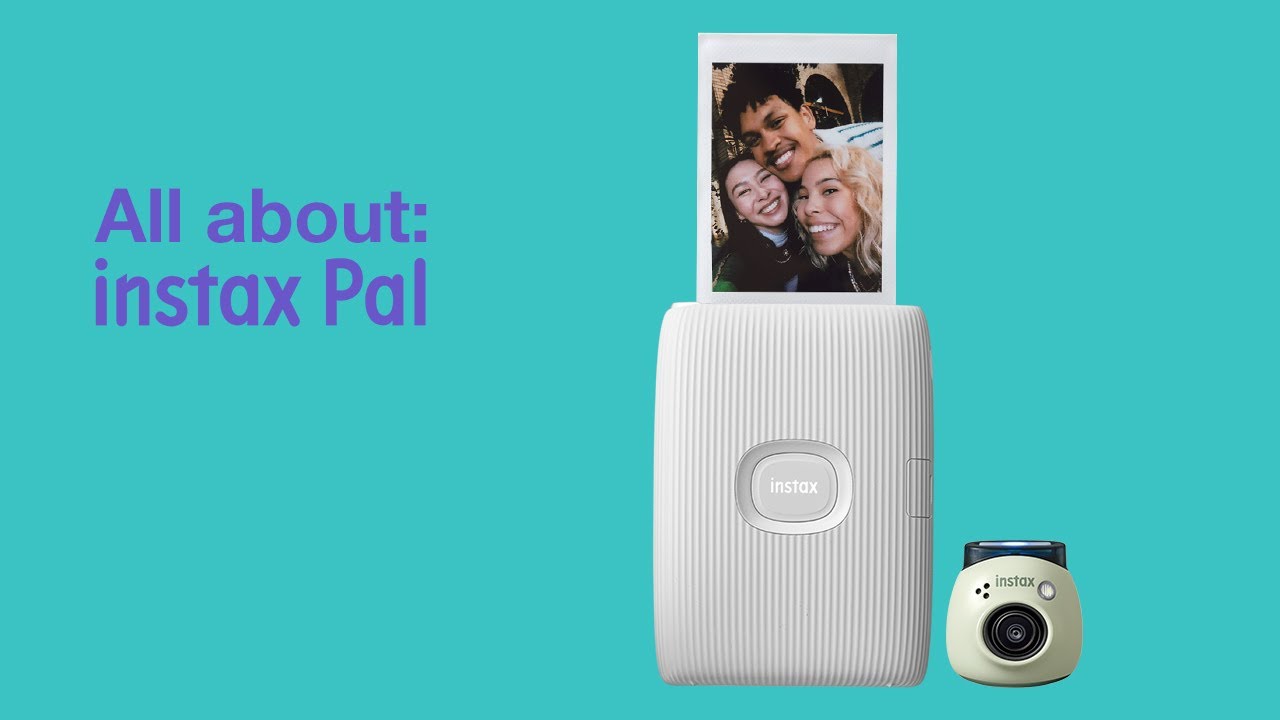 INSTAX PAL™ Digital Camera and INSTAX MINI LINK 2™ Smartphone Printer  Bundle - Instax