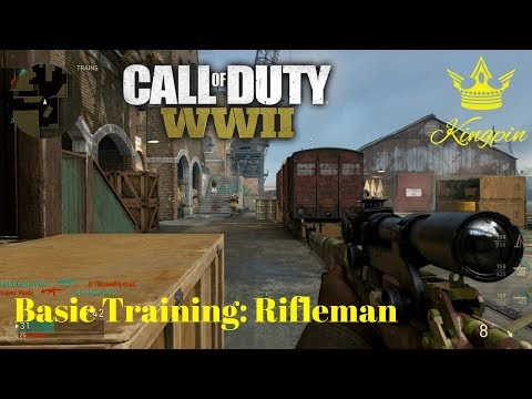 Basic Training: Rifleman | CoD WW2 TDM Gameplay with Two Primary Guns