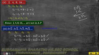 Famous X STD MATHS UNIT 2 EXAMPLE 2 23 SUM NO  ii  AND  iii Profile