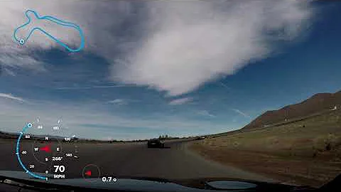 Corvette loses control - Willow Springs International Raceway