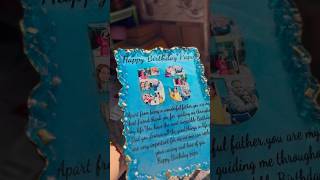 ”DM to customize your special resin memory frame for your loved ones 💌#ResinArt #BirthdayGift