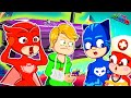PJ Masks Gekko vs Cat Boy Coffin Dance Cover #311