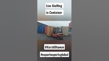 Live stuffing in Container. Port visit with students. Practical Training. Export Experts Global