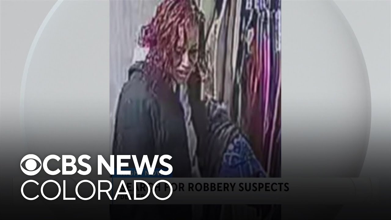 Denver police search for robbery suspects - YouTube