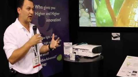 InfoComm 2012 - BenQ LX60ST and LW60ST Projectors
