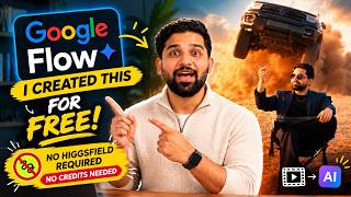 I Made THIS AI Video for FREE Using Google Flow 🤯 (No Higgsfield Needed)
