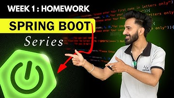 Spring Boot Week 1 Homework | Beans, IoC, Dependency Injection Explained | Beginner Friendly