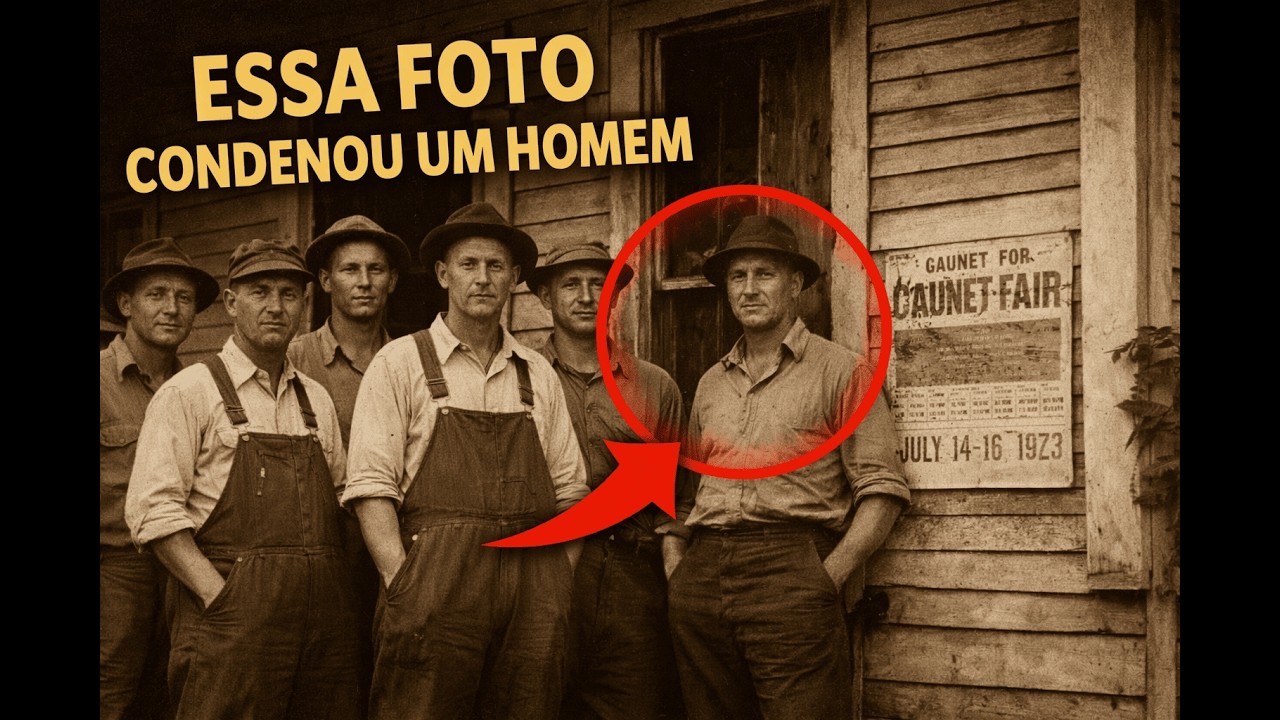 Era apenas uma foto antiga… até perceberem um detalhe que condenou um homem