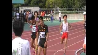 20120930 都新人男子4x400m決勝