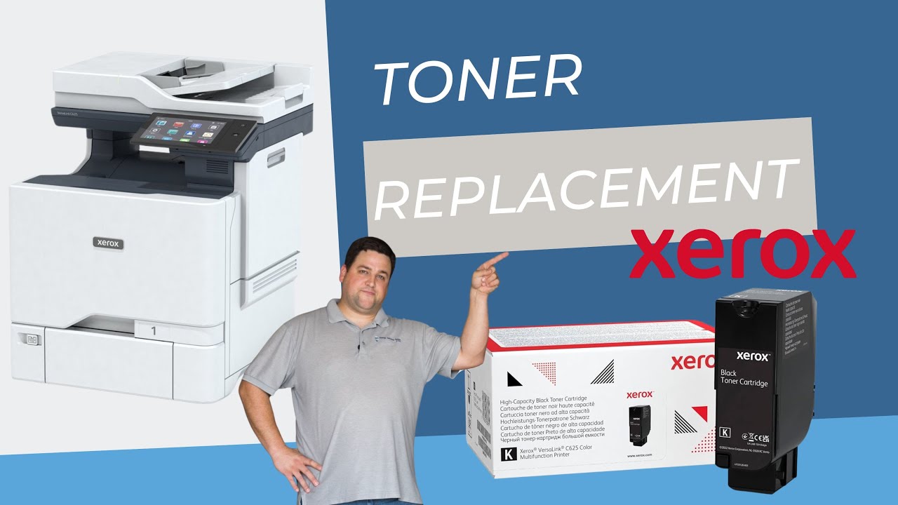 How to Replace Toner on Xerox VersaLink C625 | STP Texas