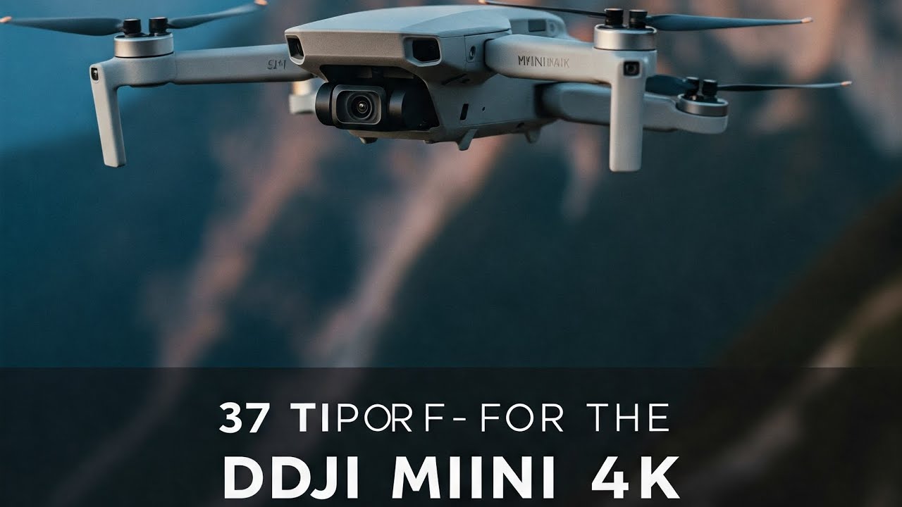 37 tips for the dji mini 4K - YouTube