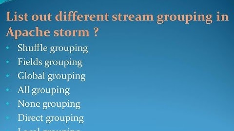 Storm interview Questions and Answers for freshers and experienced– Part 3