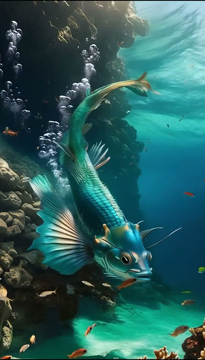 A very strange and beautiful fish in the sea #youtubeshorts #angel #fishing #shortsvideo