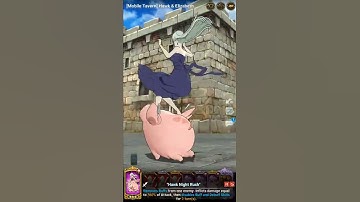 7DS Mobile Tavern Hawk & Elizabeth Ultimate Move #shorts