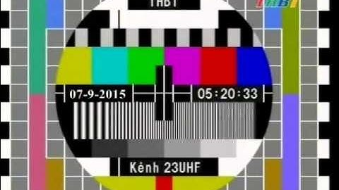 Testcard, nhạc chỉnh đài, đài hiệu, giới thiệu chương trình truyền hình Bến Tre trong ngày