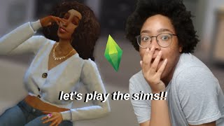 MET MY AESPA (playing the sims 4)